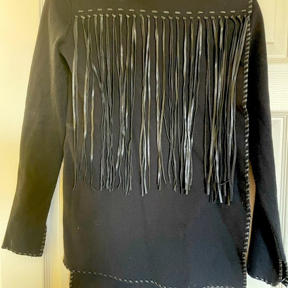 Zara cardigan with fringe - Picture 3 of 3